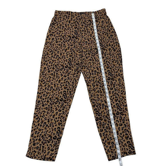 J. Crew Leopard Jamie Pant With Elastic Waist Size 2 - Picture 10 of 14